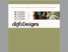 Tablet Screenshot of defodesign.com